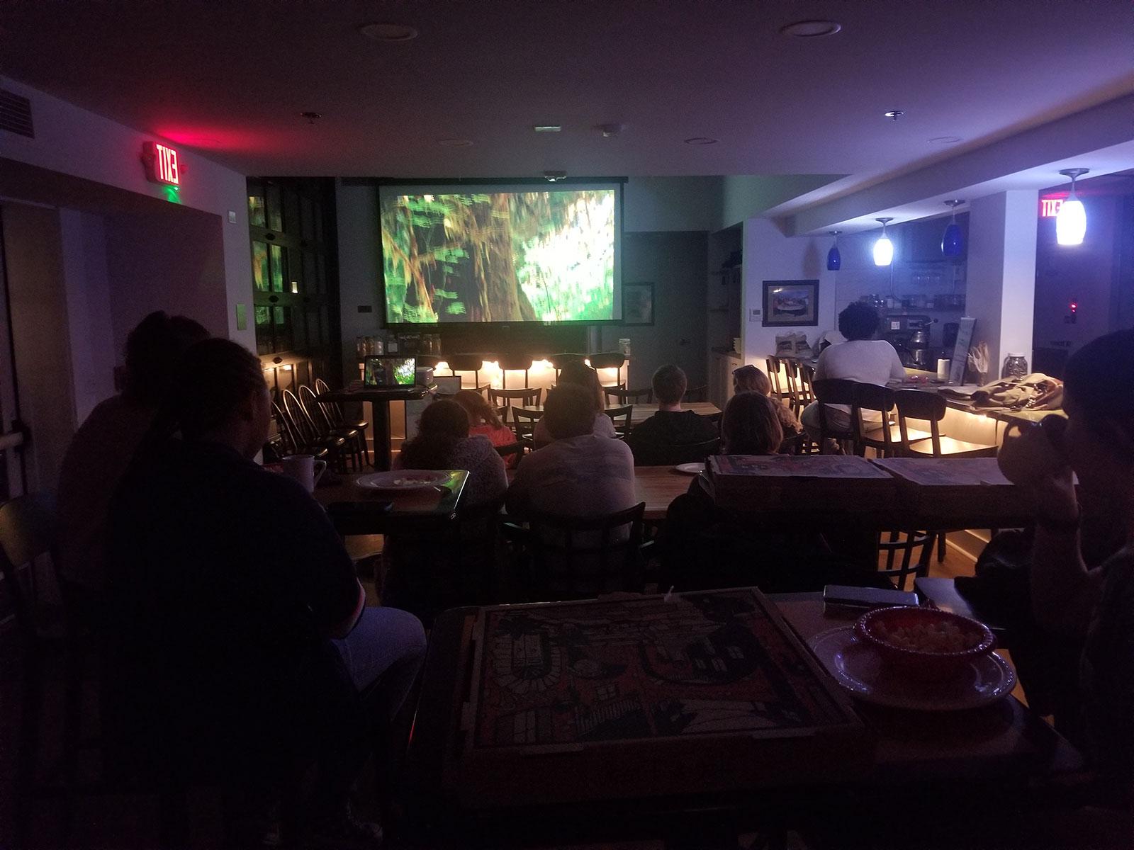 A screening of Dirt! The Movie in the Food Lab gets builds excitement about the importance of composting.